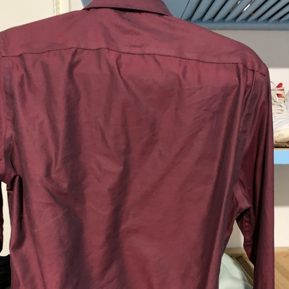 Rw&co red burgundy shirt small - Picture 2 of 3